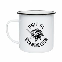 Кружка емальована Unit 01 evangelion - PrintSalon