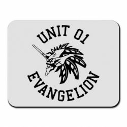 Килимок для миші Unit 01 evangelion - PrintSalon
