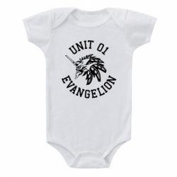 Дитячий бодік Unit 01 evangelion - PrintSalon