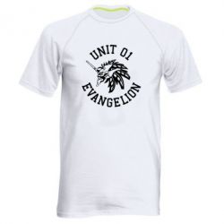 Чоловіча футболка для спорту Unit 01 evangelion - PrintSalon
