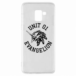 Чохол для Samsung A8+ 2018 Unit 01 evangelion - PrintSalon
