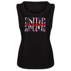 Женская майка United Kingdom - PrintSalon