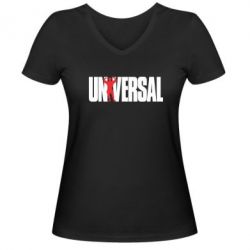 Жіноча футболка з V-подібним вирізом Універсальний - PrintSalon