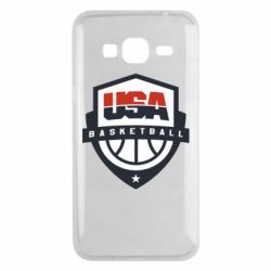Чехол для Samsung J3 2016 USA basketball - PrintSalon