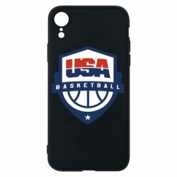 Чехол для iPhone XR USA basketball - PrintSalon