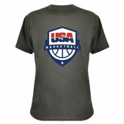 Камуфляжная футболка USA basketball - PrintSalon
