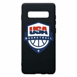 Чохол для Samsung S10+ USA basketball