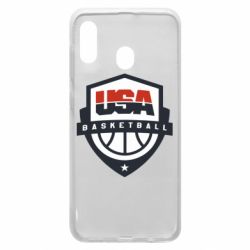 Чехол для Samsung A30 USA basketball - PrintSalon