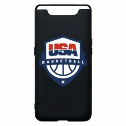 Чохол для Samsung A80 USA basketball