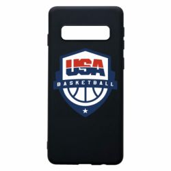 Чехол для Samsung S10 USA basketball - PrintSalon