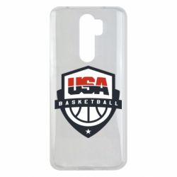 Чехол для Xiaomi Redmi Note 8 Pro USA basketball - PrintSalon