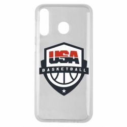 Чехол для Samsung M30 USA basketball - PrintSalon