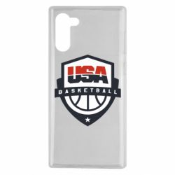 Чохол для Samsung Note 10 USA basketball