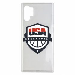 Чехол для Samsung Note 10 Plus USA basketball - PrintSalon