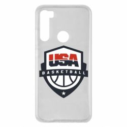 Чохол для Xiaomi Redmi Note 8 USA basketball
