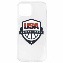 Чехол для iPhone 12 USA basketball - PrintSalon