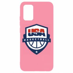 Чехол для Samsung A02s/M02s USA basketball - PrintSalon