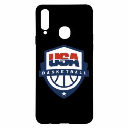 Чохол для Samsung A20s USA basketball