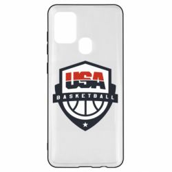 Чохол для Samsung A21s USA basketball