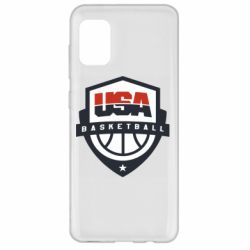 Чехол для Samsung A31 USA basketball - PrintSalon