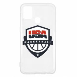 Чехол для Samsung M31 USA basketball - PrintSalon