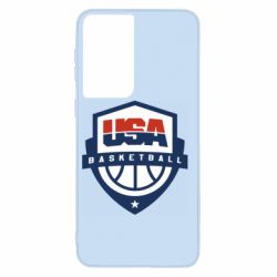 Чохол для Samsung S21 USA basketball