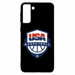 Чохол для Samsung S21 Ultra USA basketball