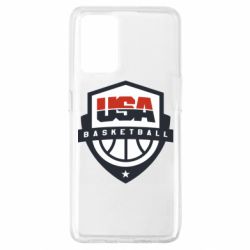 Чехол для Oppo A74 4G USA basketball - PrintSalon