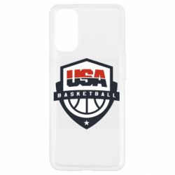 Чохол для Oppo Reno 4USA basketball