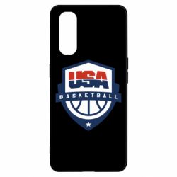 Чехол для Oppo Find X2 USA basketball - PrintSalon