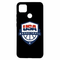 Чехол для Xiaomi Redmi 9c USA basketball - PrintSalon