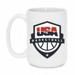 Чашка 420ml USA basketball - PrintSalon