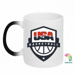 Чашка-хамелеон USA basketball