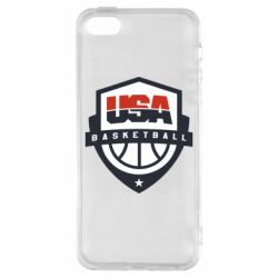 Чехол для iPhone5/5S/SE USA basketball - PrintSalon