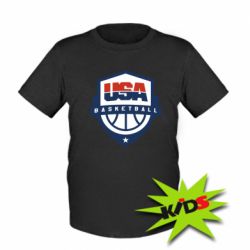 Дитяча футболка USA basketball