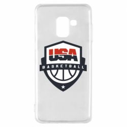 Чохол для Samsung A8 2018 USA basketball