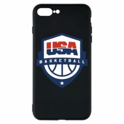 Чехол для iPhone 8 Plus USA basketball - PrintSalon