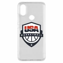 Чехол для Xiaomi Mi A2 USA basketball - PrintSalon