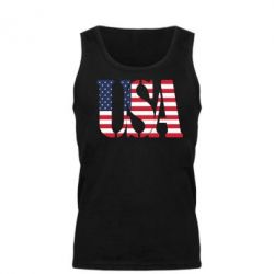 Мужская майка USA - PrintSalon