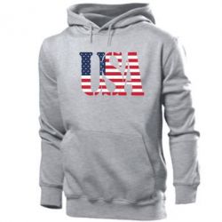 Мужское худи USA - PrintSalon