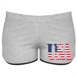 Женские шорты USA - PrintSalon
