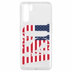 Чехол для Oppo A91/Reno3 USA - PrintSalon