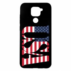 Чехол для Xiaomi Redmi Note 9/Redmi 10X USA - PrintSalon