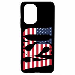 Чехол для Xiaomi Poco F3/K40 USA - PrintSalon