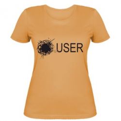 Женская футболка User Habrahabr - PrintSalon