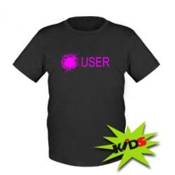 Детская футболка User Habrahabr - PrintSalon