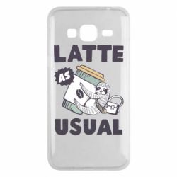 Чехол для Samsung J3 2016 Usual milk - PrintSalon