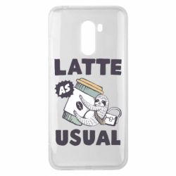 Чехол для Xiaomi Pocophone F1 Usual milk - PrintSalon