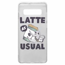 Чехол для Samsung S10+ Usual milk - PrintSalon