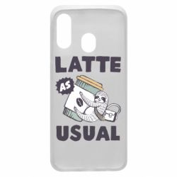 Чехол для Samsung A40 Usual milk - PrintSalon